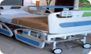 Five-function full motorized ICU Bed