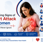 Woman experiencing chest discomfort highlighting 5 warning signs of heart attack in women with expert cardiac care at Accord Multi Specialty Hospitals