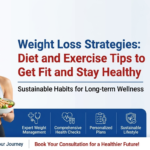Weight loss strategies with healthy diet and exercise tips for sustainable weight management